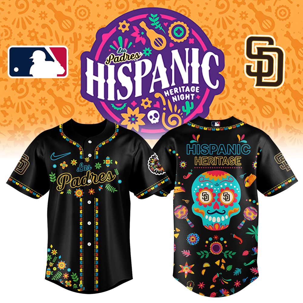 San Diego Padres Hispanic Heritage Night 2025 Jersey San Diego Padres Hispanic Heritage Night 2025 Jersey