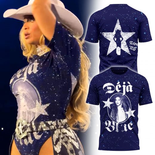 Beyoncé "Deja Blue" Cowboy Carter Tour 2025 Shirt