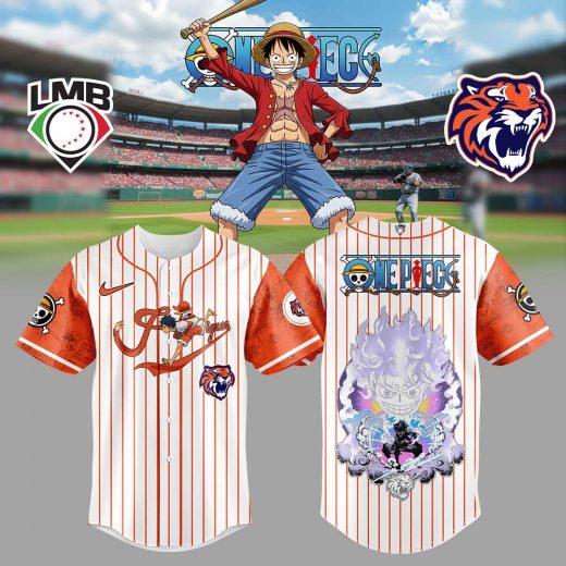 Tigres de Quintana Roo x Gear 5 Luffy Baseball Jersey