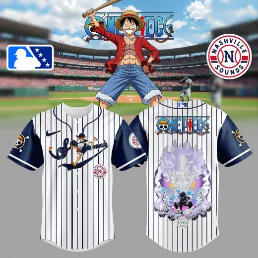 Nashville Sounds x Gear 5 Luffy Baseball Jersey