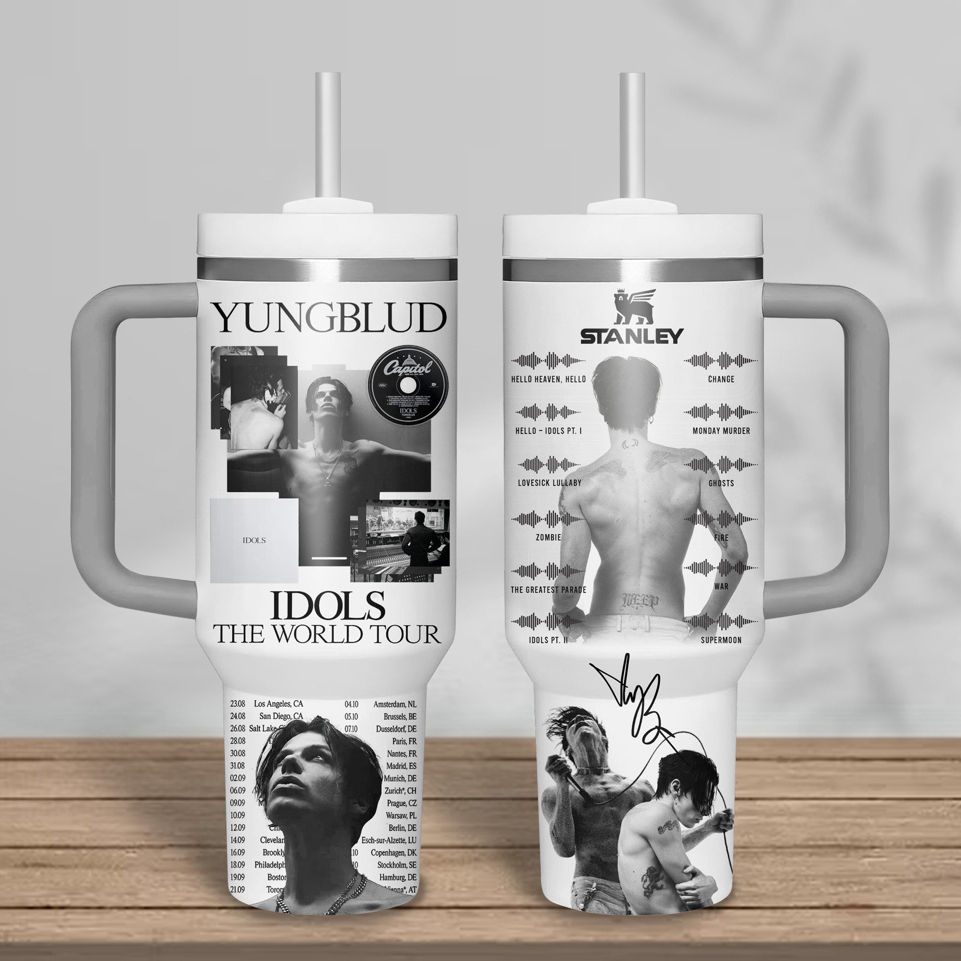 Yungblud Stanley Tumbler Cup Yungblud Stanley Tumbler Cup