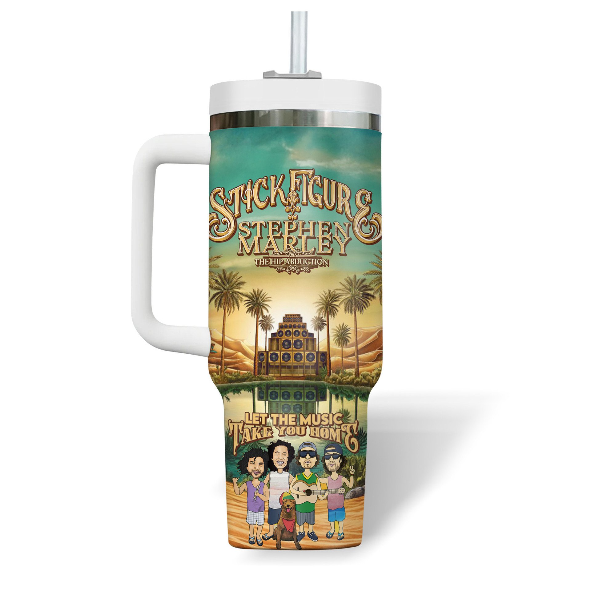 Island Holiday Tour Stanley Tumbler Cup Island Holiday Tour Stanley Tumbler Cup