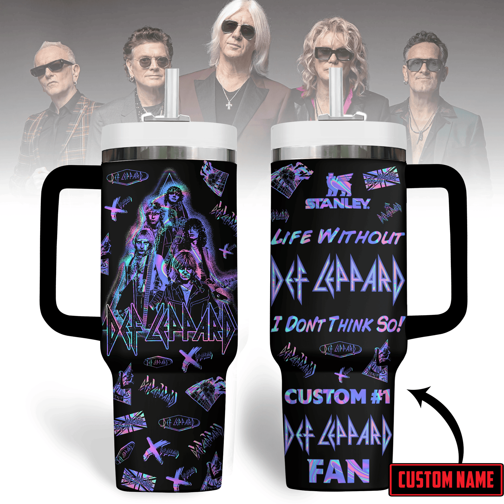 Def Leppard Stanley Tumbler Cup Def Leppard Stanley Tumbler Cup