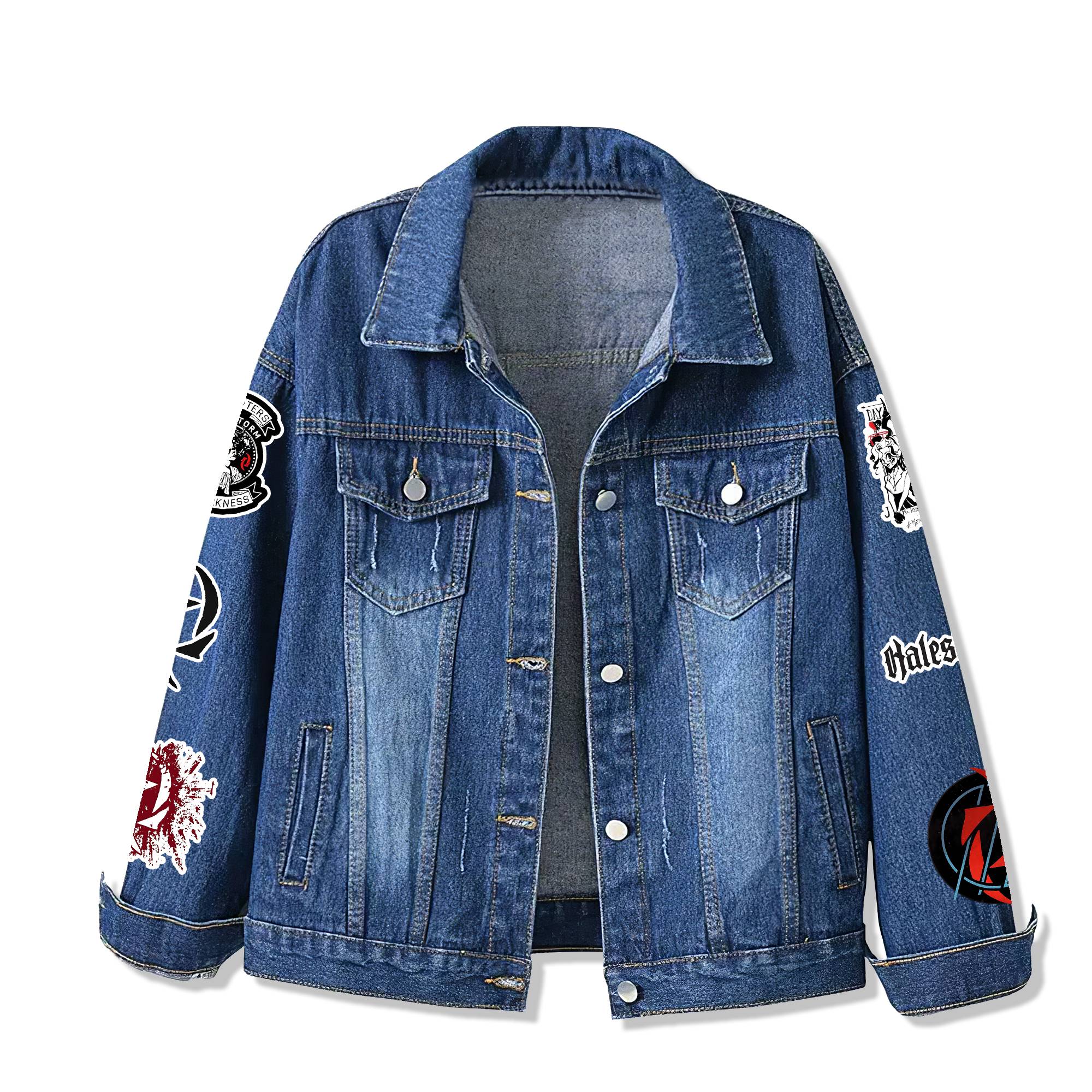 Halestorm The nEverest Duality Tour 2025 Denim Jacket Halestorm The nEverest Duality Tour 2025 Denim Jacket