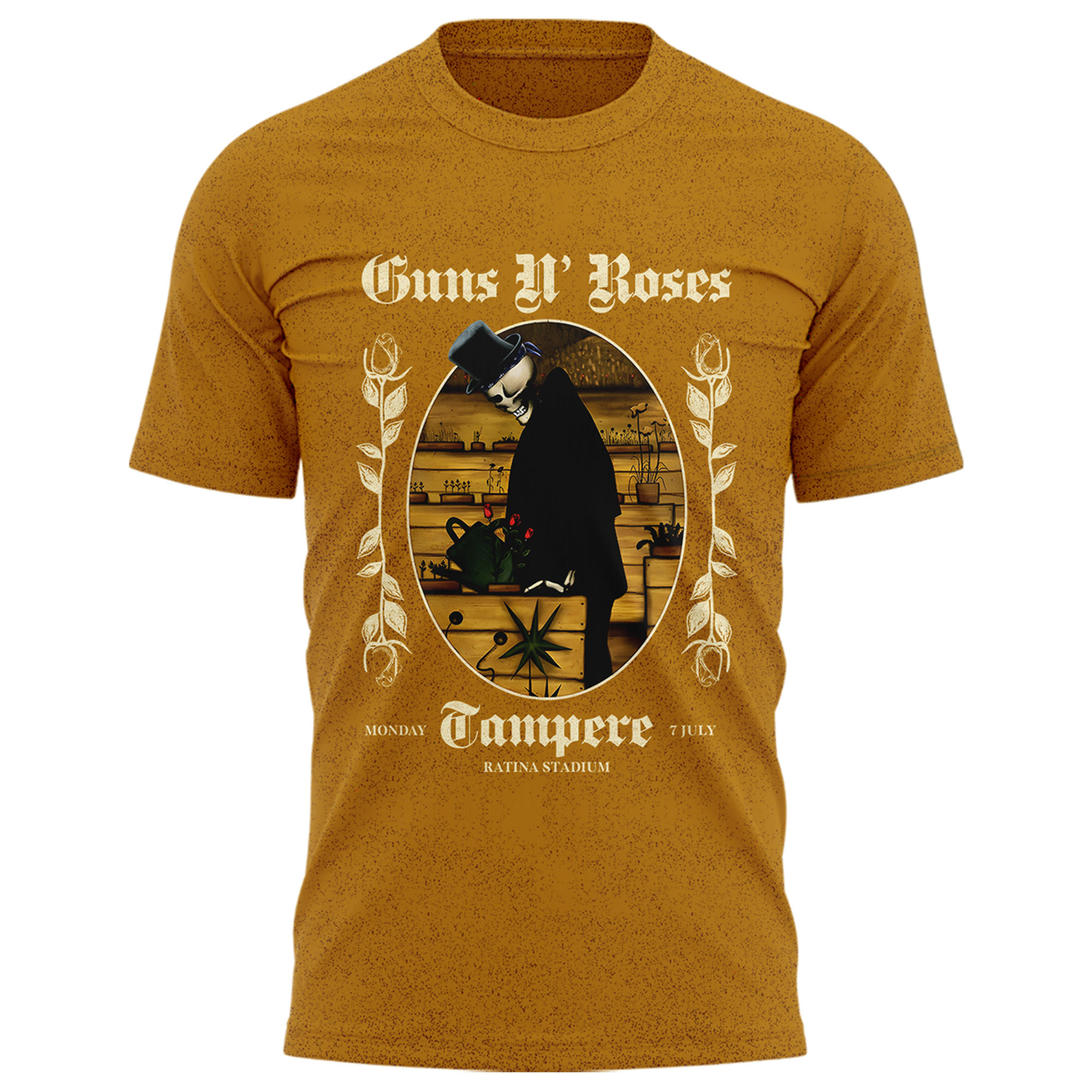 Guns N' Roses Tonight we play Tampere Limited Shirt Guns N' Roses Tonight we play Tampere Limited Shirt