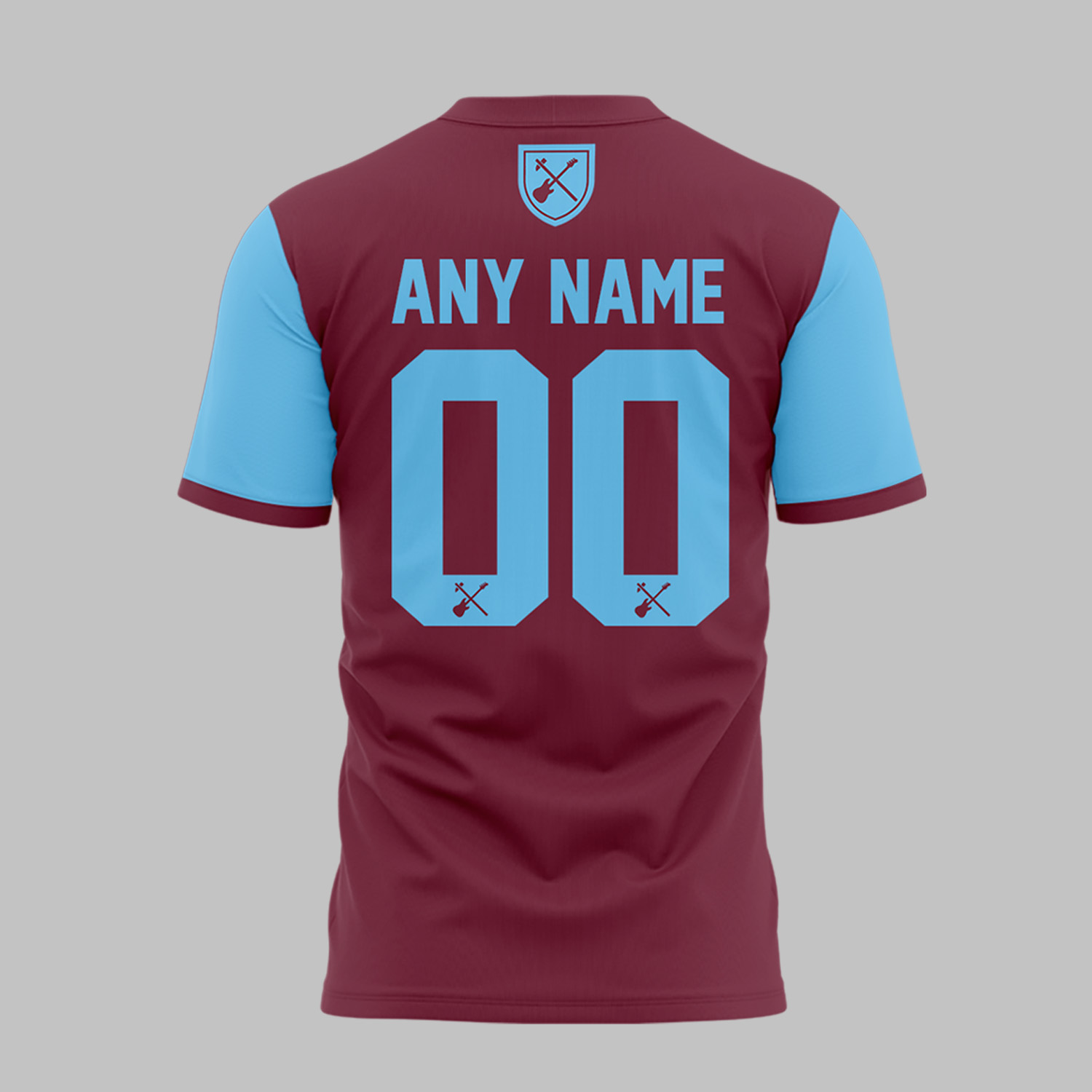 Iron Maiden x West Ham United 2025 Custom Name Shirt Iron Maiden x West Ham United 2025 Custom Name Shirt