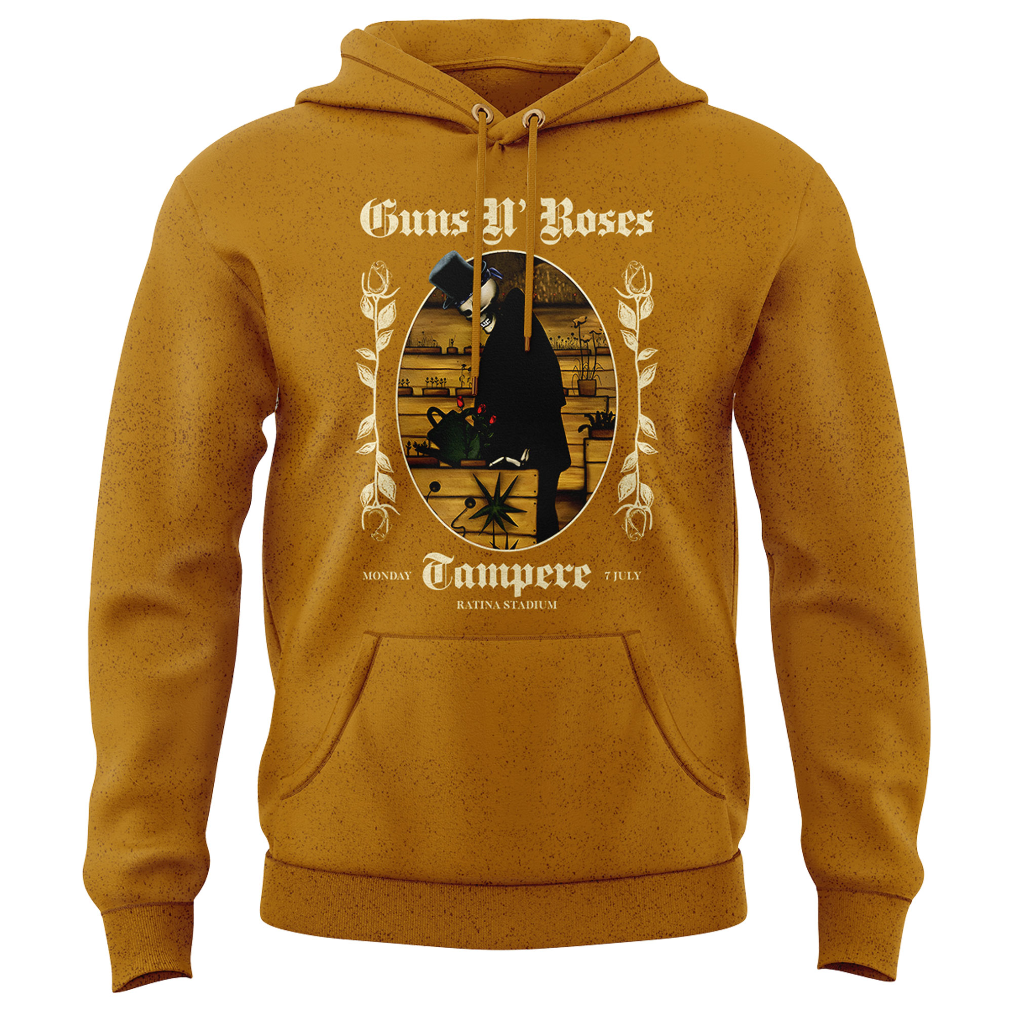 Guns N' Roses Tonight we play Tampere Limited Hoodie Guns N' Roses Tonight we play Tampere Limited Hoodie