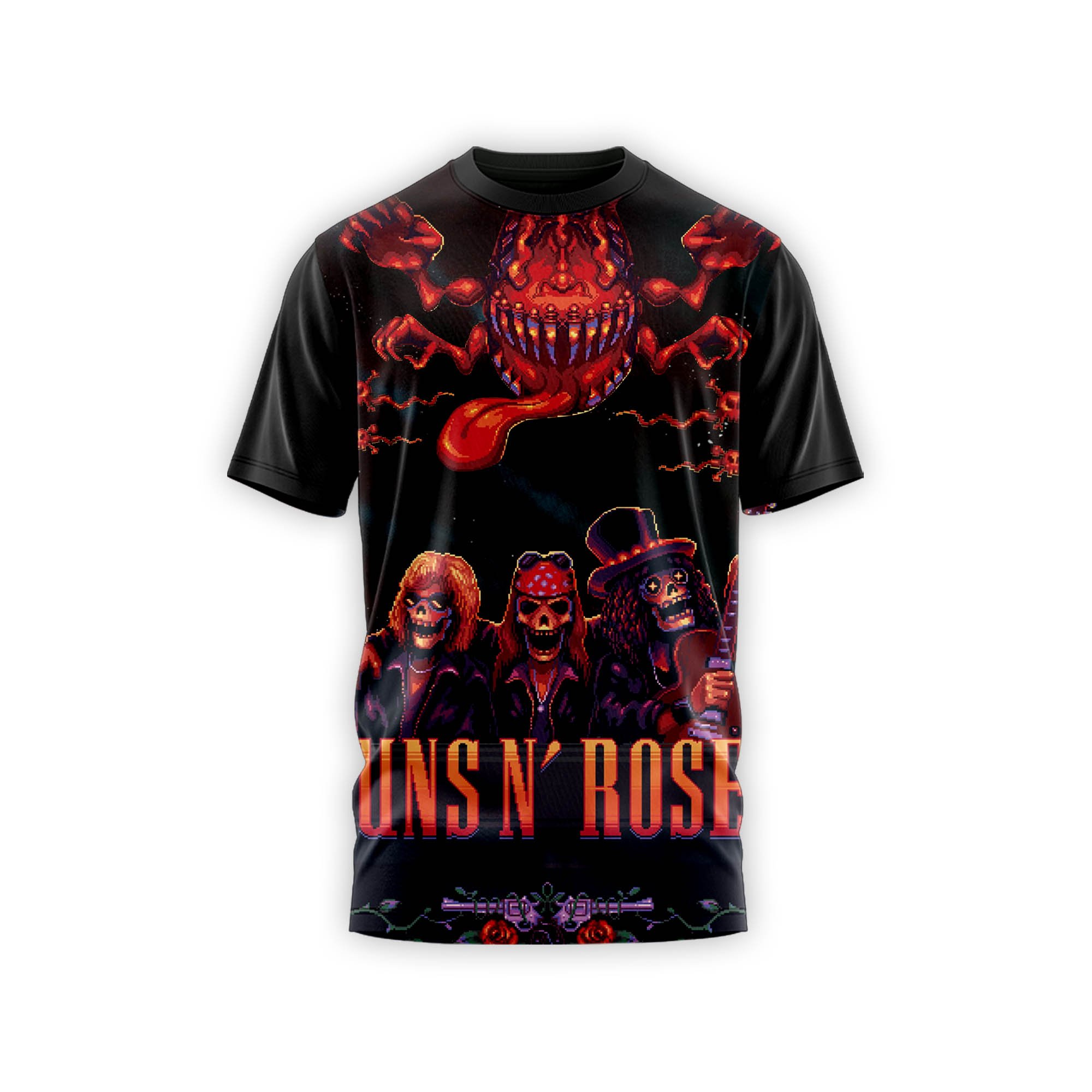 Guns N' Roses Europe and Middle East 2025 Stadium Tour Shirt Guns N' Roses Europe and Middle East 2025 Stadium Tour Shirt