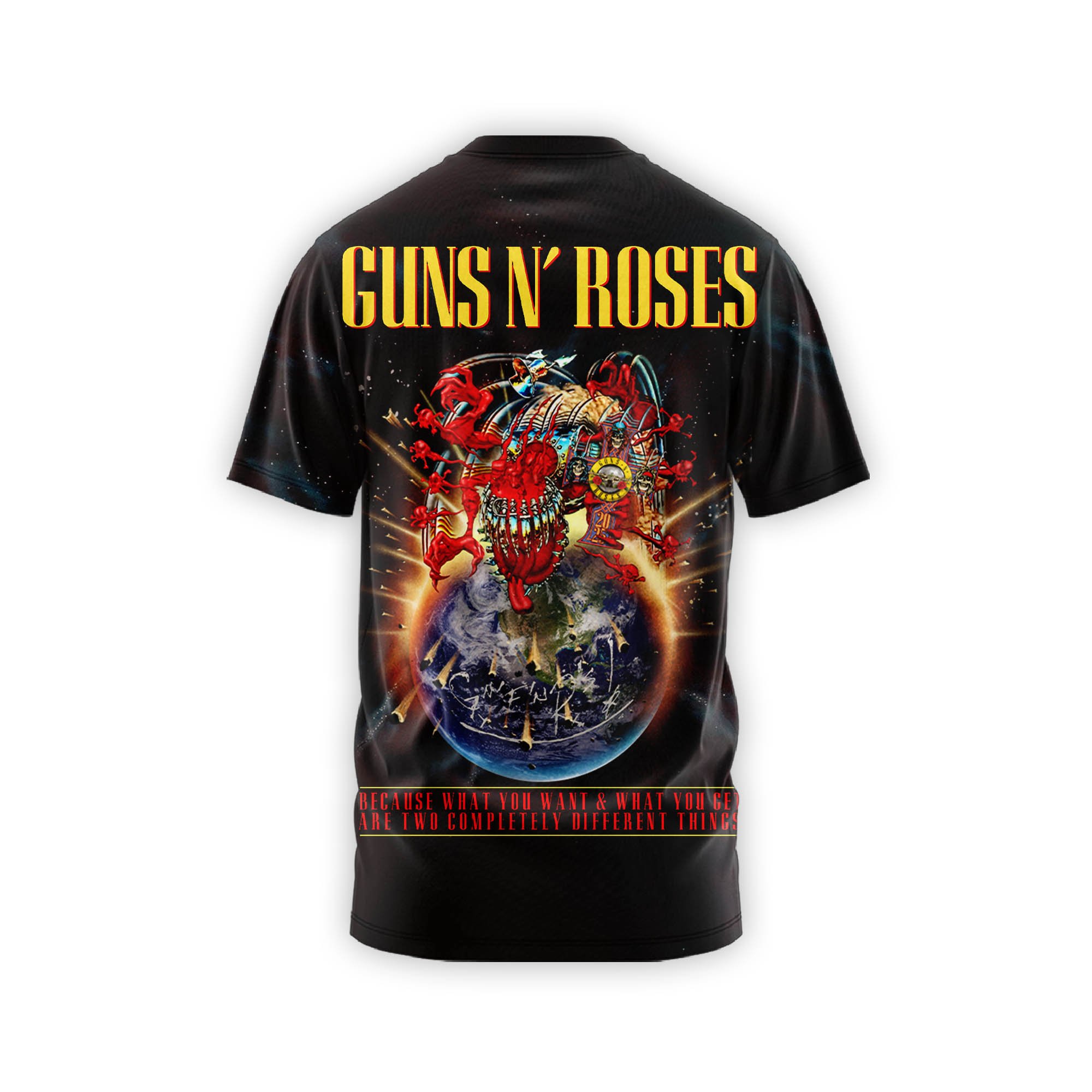 Guns N' Roses Europe and Middle East 2025 Stadium Tour Shirt Guns N' Roses Europe and Middle East 2025 Stadium Tour Shirt