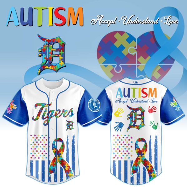 Detroit Tigers × Special Autism Awareness Month Limited Edition Jersey Detroit Tigers × Special Autism Awareness Month Limited Edition Jersey