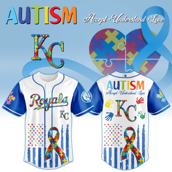 Kansas City Royals × Special Autism Awareness Month Limited Edition Jersey Kansas City Royals × Special Autism Awareness Month Limited Edition Jersey