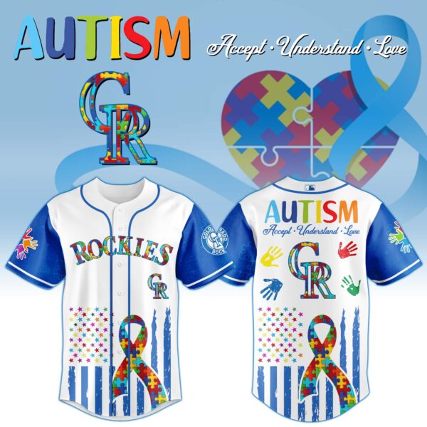 Colorado Rockies × Special Autism Awareness Month Limited Edition Jersey Colorado Rockies × Special Autism Awareness Month Limited Edition Jersey