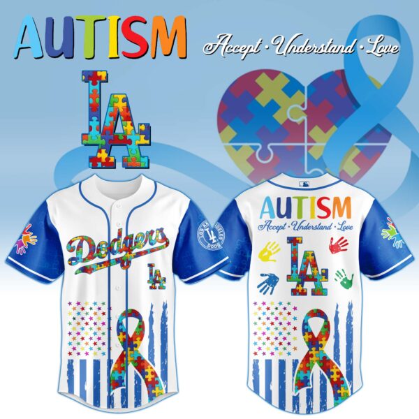 Los Angeles Dodgers × Special Autism Awareness Month Limited Edition Jersey Los Angeles Dodgers × Special Autism Awareness Month Limited Edition Jersey