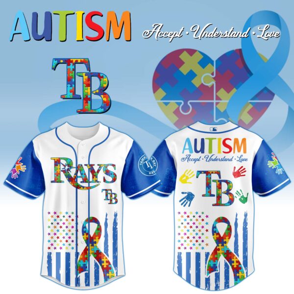 Tampa Bay Rays × Special Autism Awareness Month Limited Edition Jersey Tampa Bay Rays × Special Autism Awareness Month Limited Edition Jersey