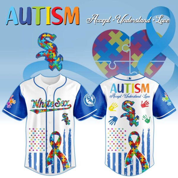 Chicago White Sox × Special Autism Awareness Month Limited Edition Jersey Chicago White Sox × Special Autism Awareness Month Limited Edition Jersey