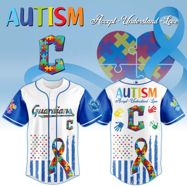 Cleveland Guardians × Special Autism Awareness Month Limited Edition Jersey Cleveland Guardians × Special Autism Awareness Month Limited Edition Jersey