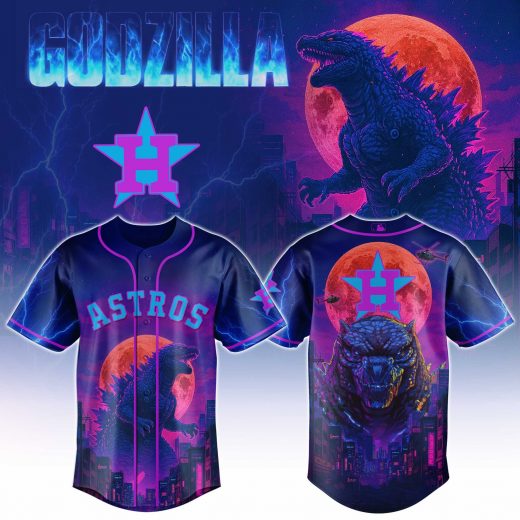 Houston Astros Special Godzilla Limited Edition Jersey