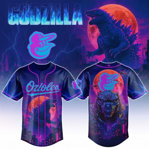 Baltimore Orioles Special Godzilla Limited Edition Jersey
