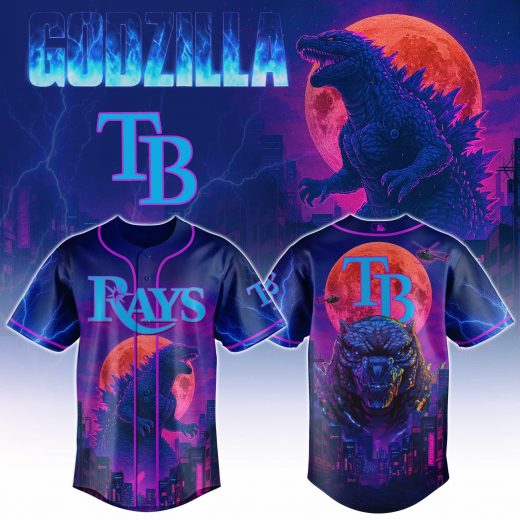 Tampa Bay Rays Special Godzilla Limited Edition Jersey