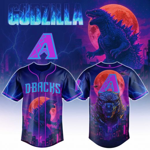 Arizona Diamondbacks Special Godzilla Limited Edition Jersey