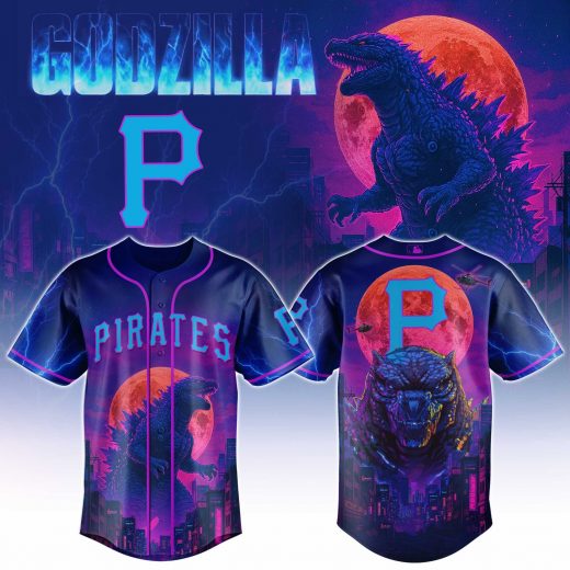 Pittsburgh Pirates Special Godzilla Limited Edition Jersey