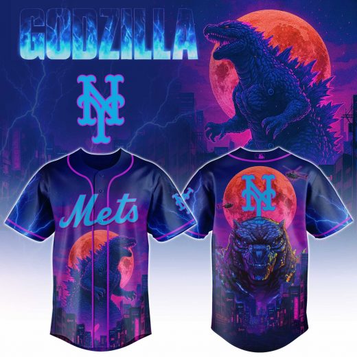 New York Mets Special Godzilla Limited Edition Jersey