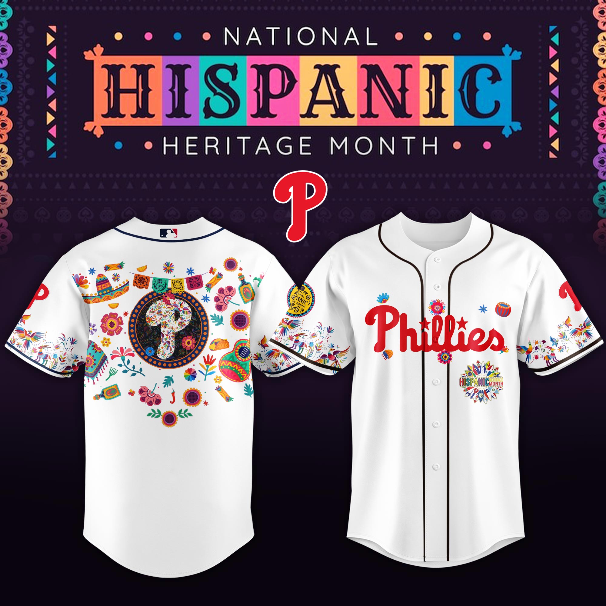 Phillies x Hispanic Heritage Specail Edition Jersey Phillies x Hispanic Heritage Specail Edition Jersey