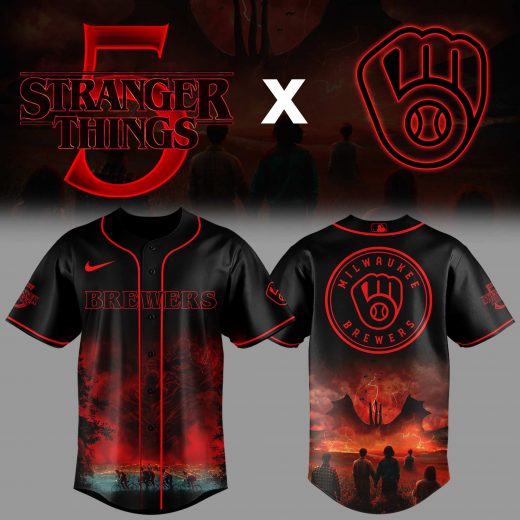 Milwaukee Brewers x Stranger Things 5 Special Edition Jersey