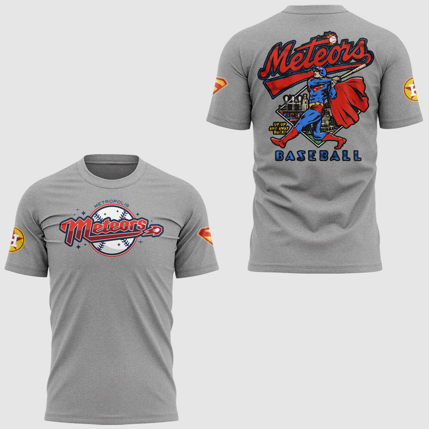 Houston Astros x Superman Metropolis Meteors Special Shirt 2025 Houston Astros x Superman Metropolis Meteors Special Shirt 2025