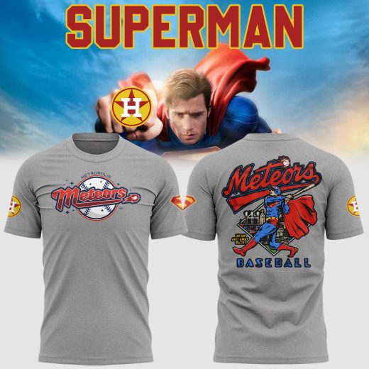 Houston Astros x Superman Metropolis Meteors Special Shirt 2025
