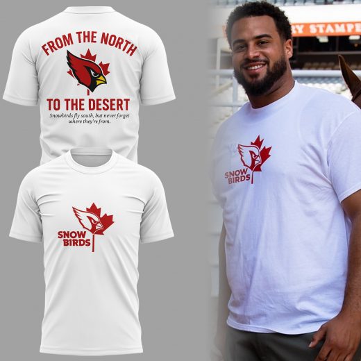 Arizona Cardinals “Snow Birds: From the North to the Desert” Tee