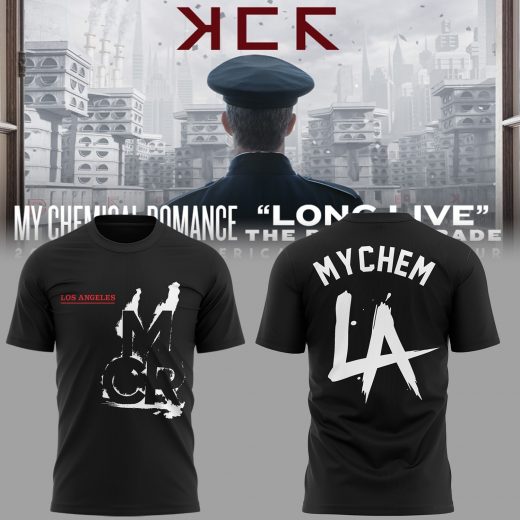 Los Angeles x MCR Long Live The Black Parade Tour 2025 Shirt