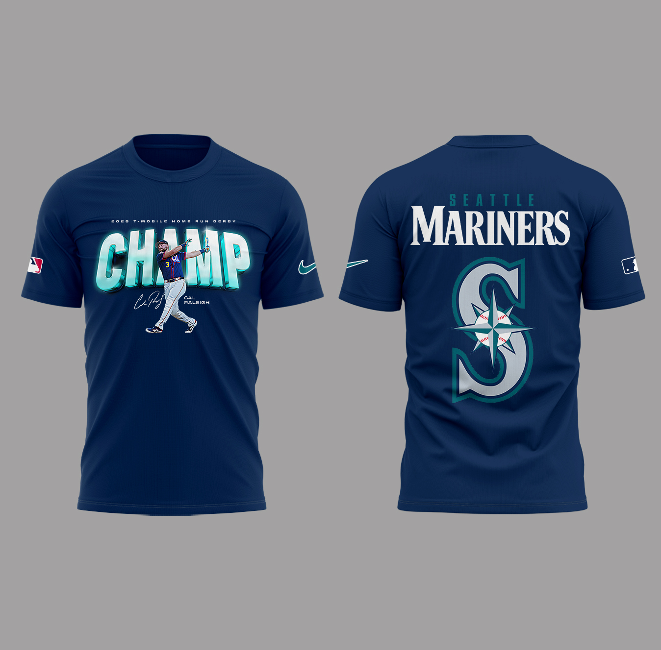 Seattle Mariners Cal Raleigh T-Mobile Home Run Derby Champ 2025 Shirt Seattle Mariners Cal Raleigh T-Mobile Home Run Derby Champ 2025 Shirt