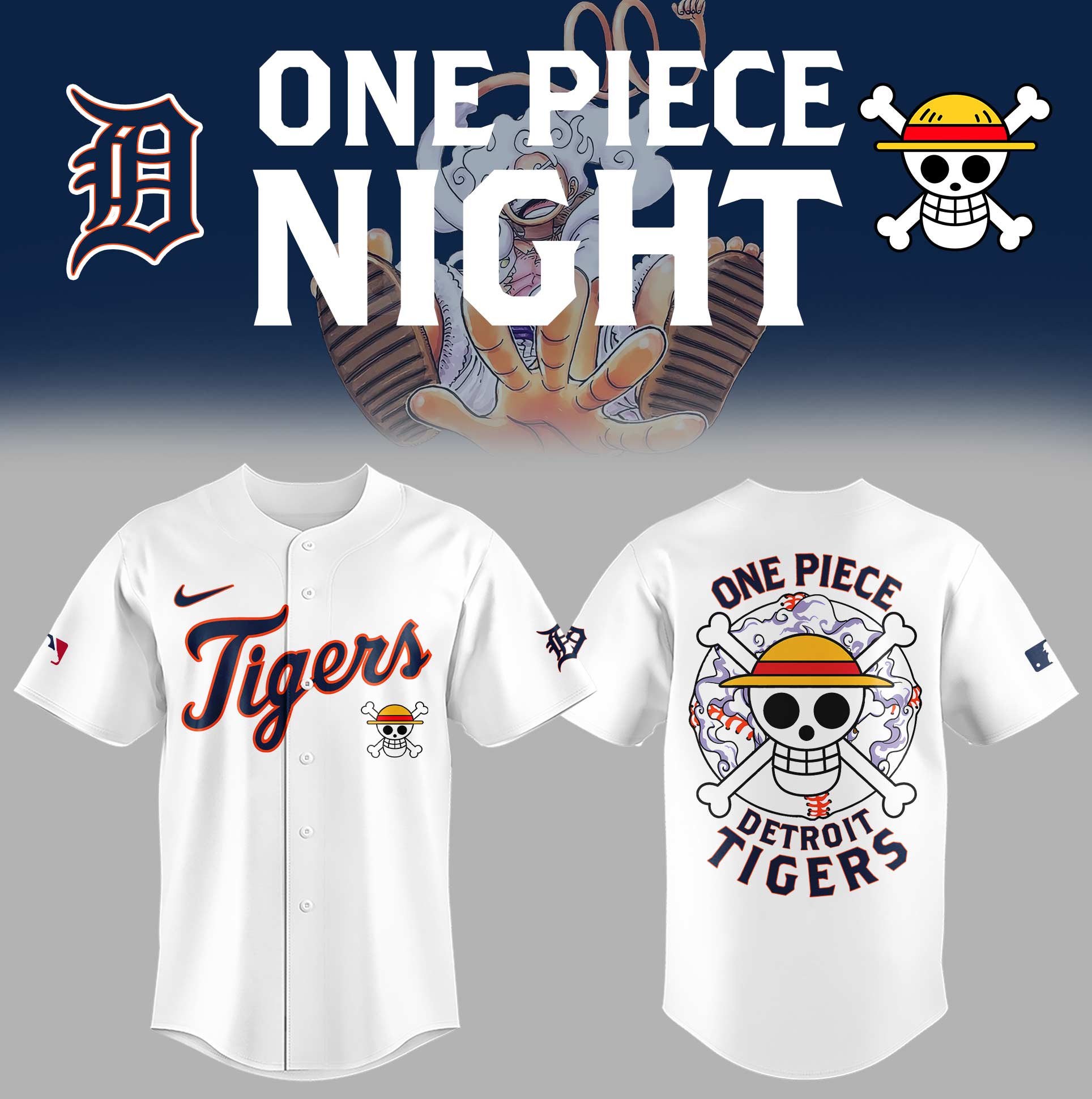 Detroit Tigers One Piece Night Limited Edition Jersey Detroit Tigers One Piece Night Limited Edition Jersey
