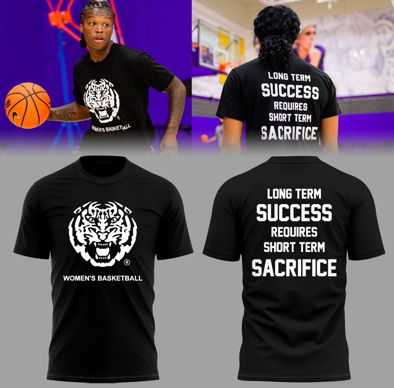 LSU Tigers Women's Basketball Limited Edition T-Shirt LSU Tigers Women's Basketball Limited Edition T-Shirt