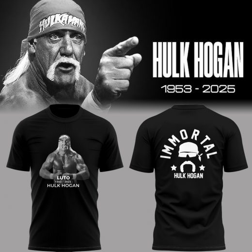 Hulk Hogan 1953-2025 Black T-shirt