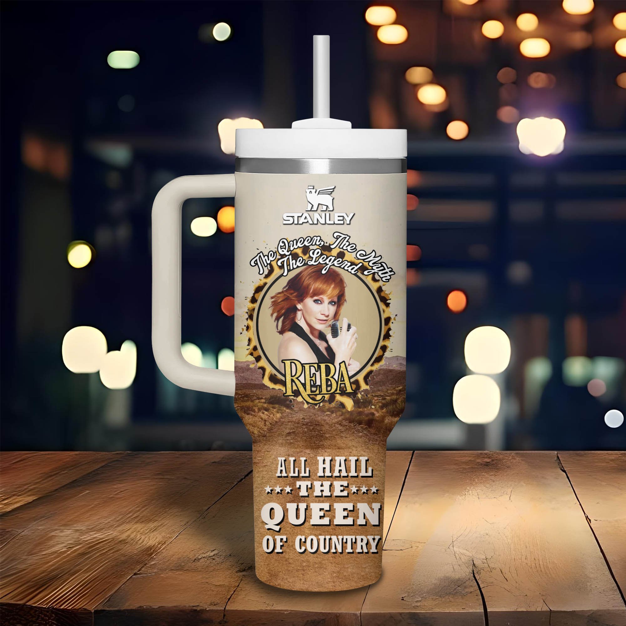 Reba McEntire All Hall The Queen Of Country 2025 Stanley Tumbler Reba McEntire All Hall The Queen Of Country 2025 Stanley Tumbler