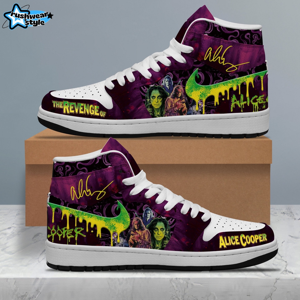 Alice Cooper Air Jordan 1 Sneaker Alice Cooper Air Jordan 1 Sneaker