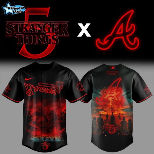 Atlanta Braves x Stranger Things 5 Special Edition Jersey
