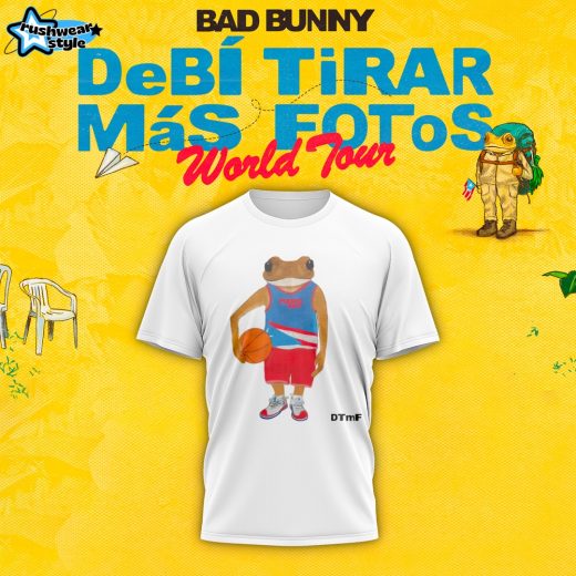 Bad Bunny DtMF World Tour 2025 Concho Basketball Tee