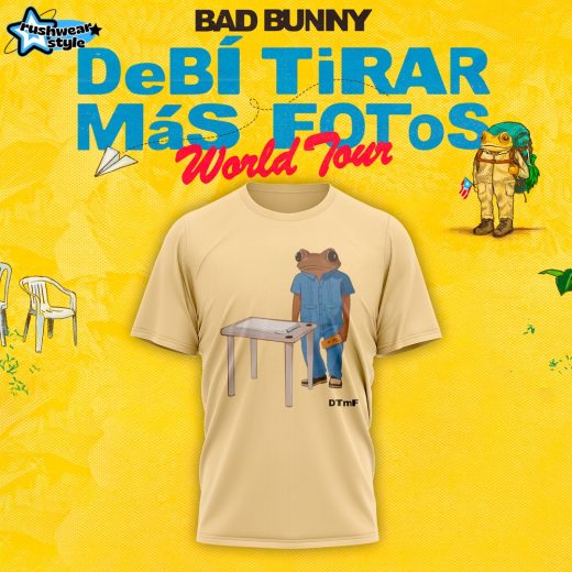 Bad Bunny DtMF World Tour 2025 Concho Table Tee