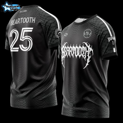 Beartooth Band 2025 Special Black Soccer Jersey