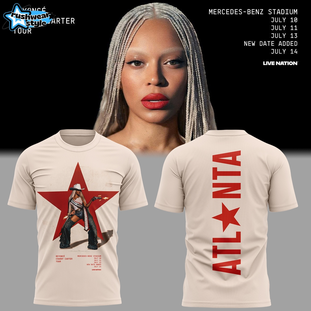 Beyoncé x Atlanta 2025 Mercedes-Benz Stadium For Fans Shirt Beyoncé x Atlanta 2025 Mercedes-Benz Stadium For Fans Shirt