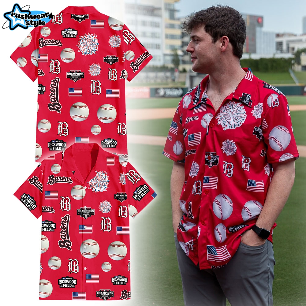 Birmingham Barons 2025 Limited Edition Hawaiian Shirt Birmingham Barons 2025 Limited Edition Hawaiian Shirt
