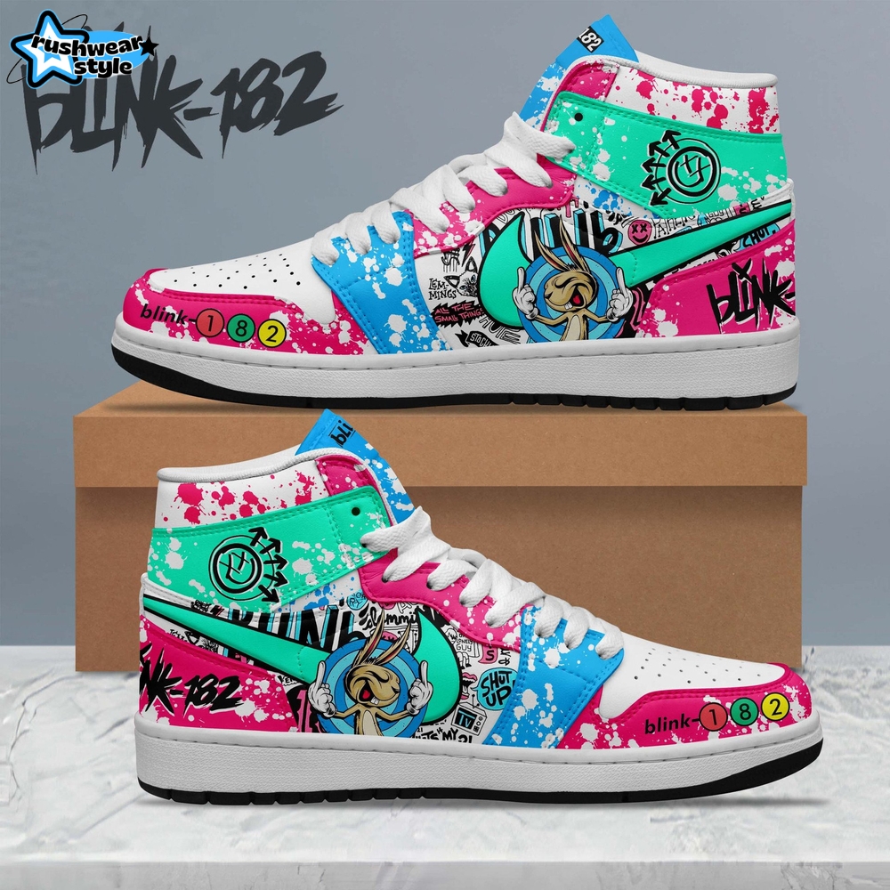 Blink-182 Air Jordan 1 Sneaker Blink-182 Air Jordan 1 Sneaker