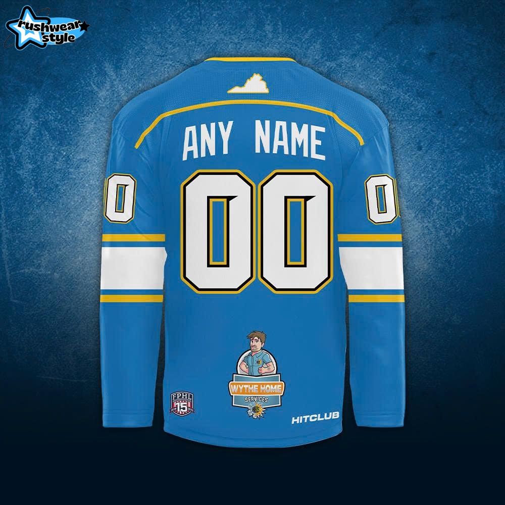 Blue Ridge Bobcats Pro Hockey Jerseys Season 25/26 Blue Blue Ridge Bobcats Pro Hockey Jerseys Season 25/26 Blue