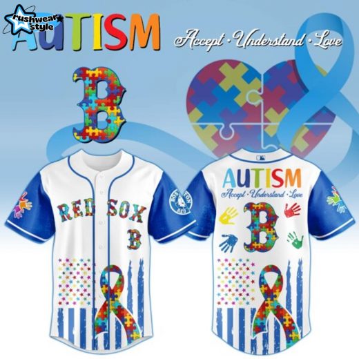 Boston Red Sox × Special Autism Awareness Month Limited Edition Jersey