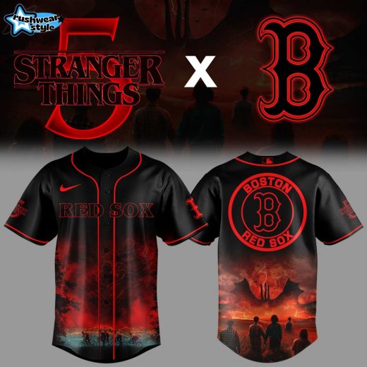 Boston Red Sox x Stranger Things 5 Special Edition Jersey