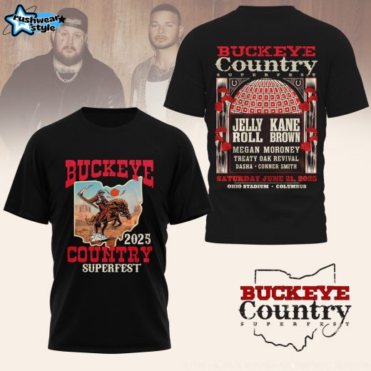 Buckeye Country Superfest 2025 T-shirt