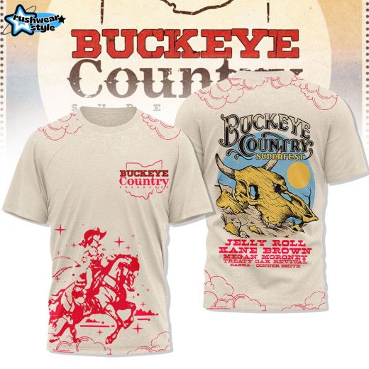 Buckeye Country Superfest 2025 T-shirt